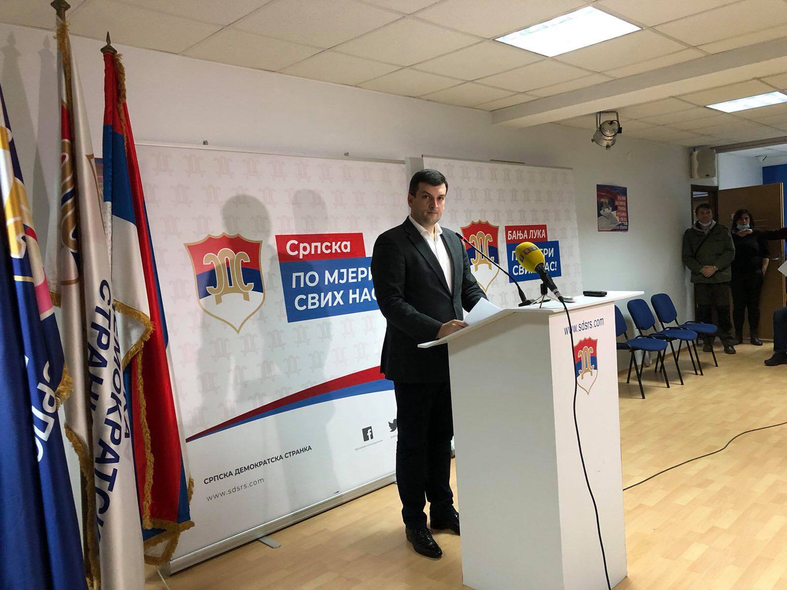 SDS predstavio prve preliminarne rezultate